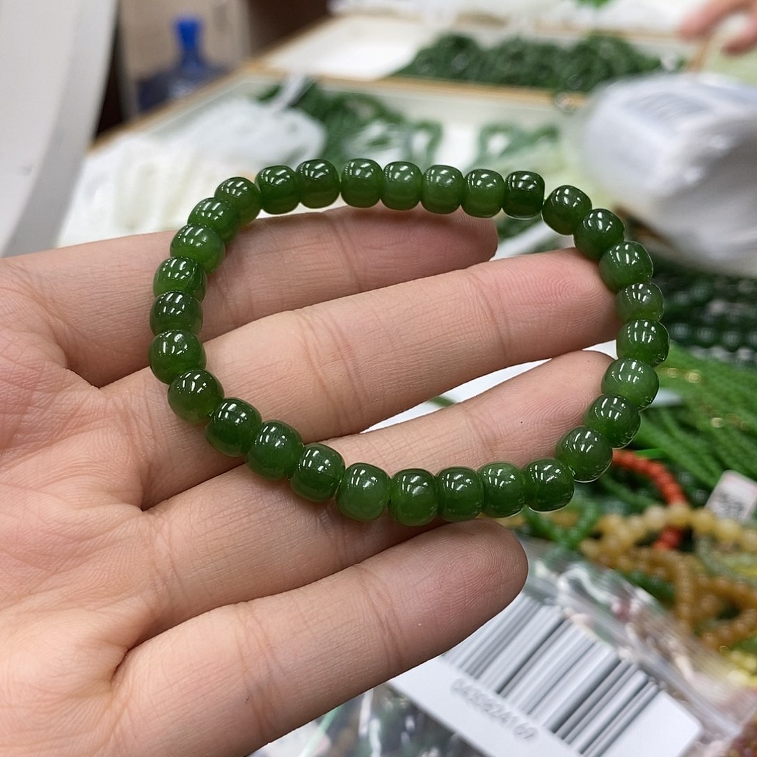 和田玉手链未镶嵌