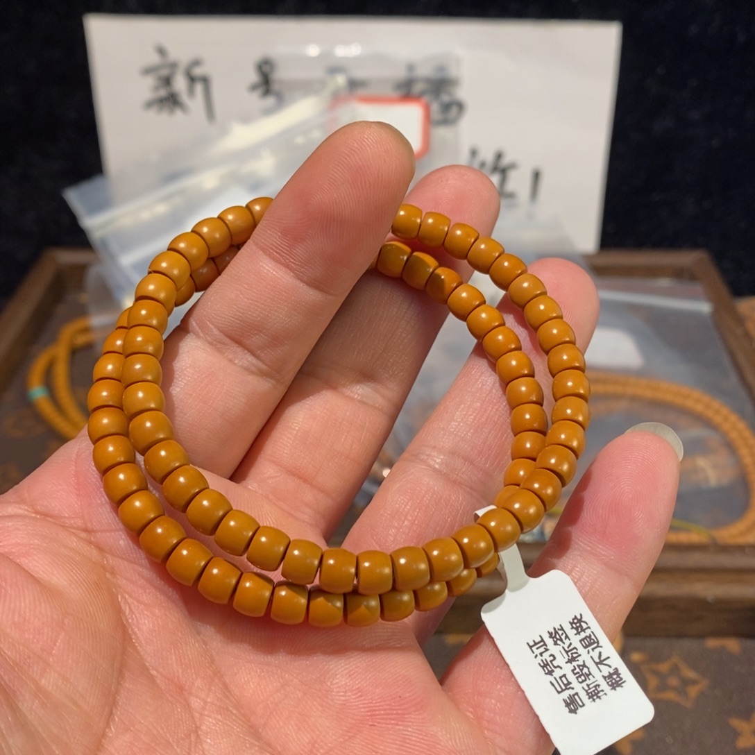 橄榄核手串/手链6.1橄榄核核尖单圈素串
