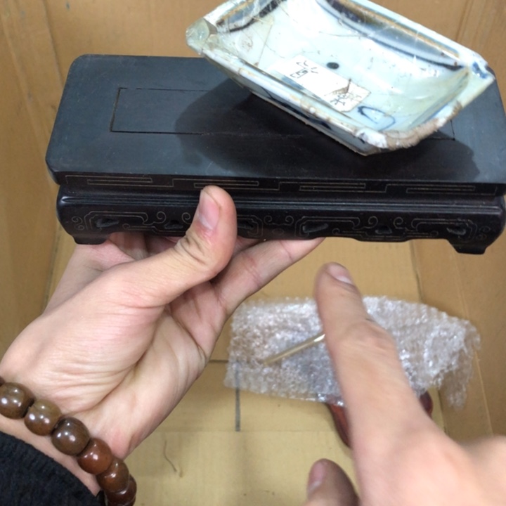 陶瓷孤品单件车里拍