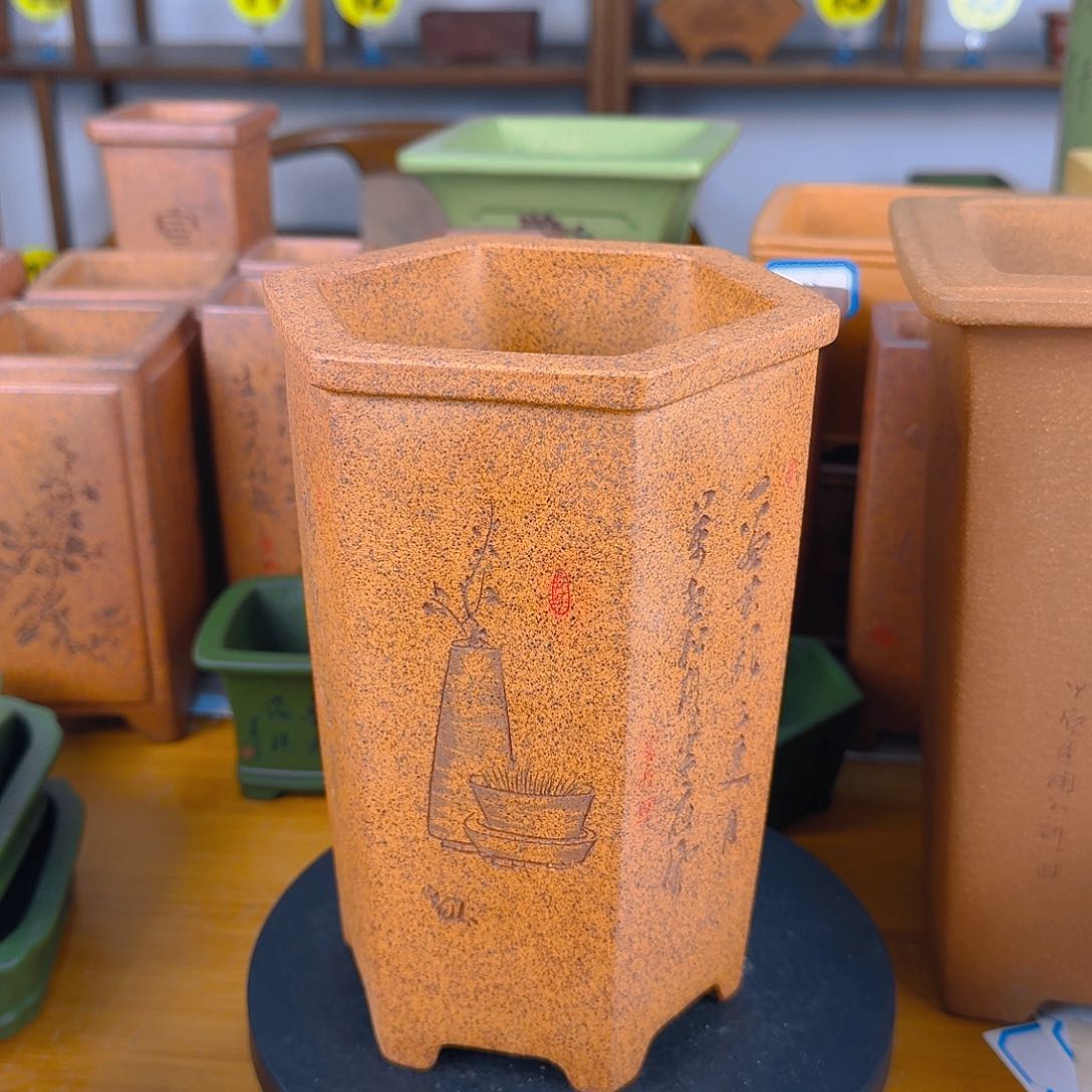 紫砂花盆用****4紫砂花盆