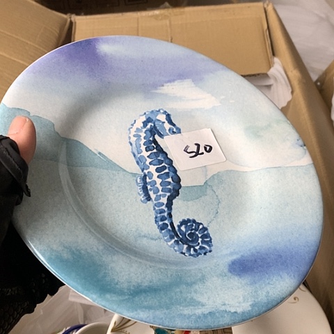 盘陶瓷制品满25拼单发货默认微瑕