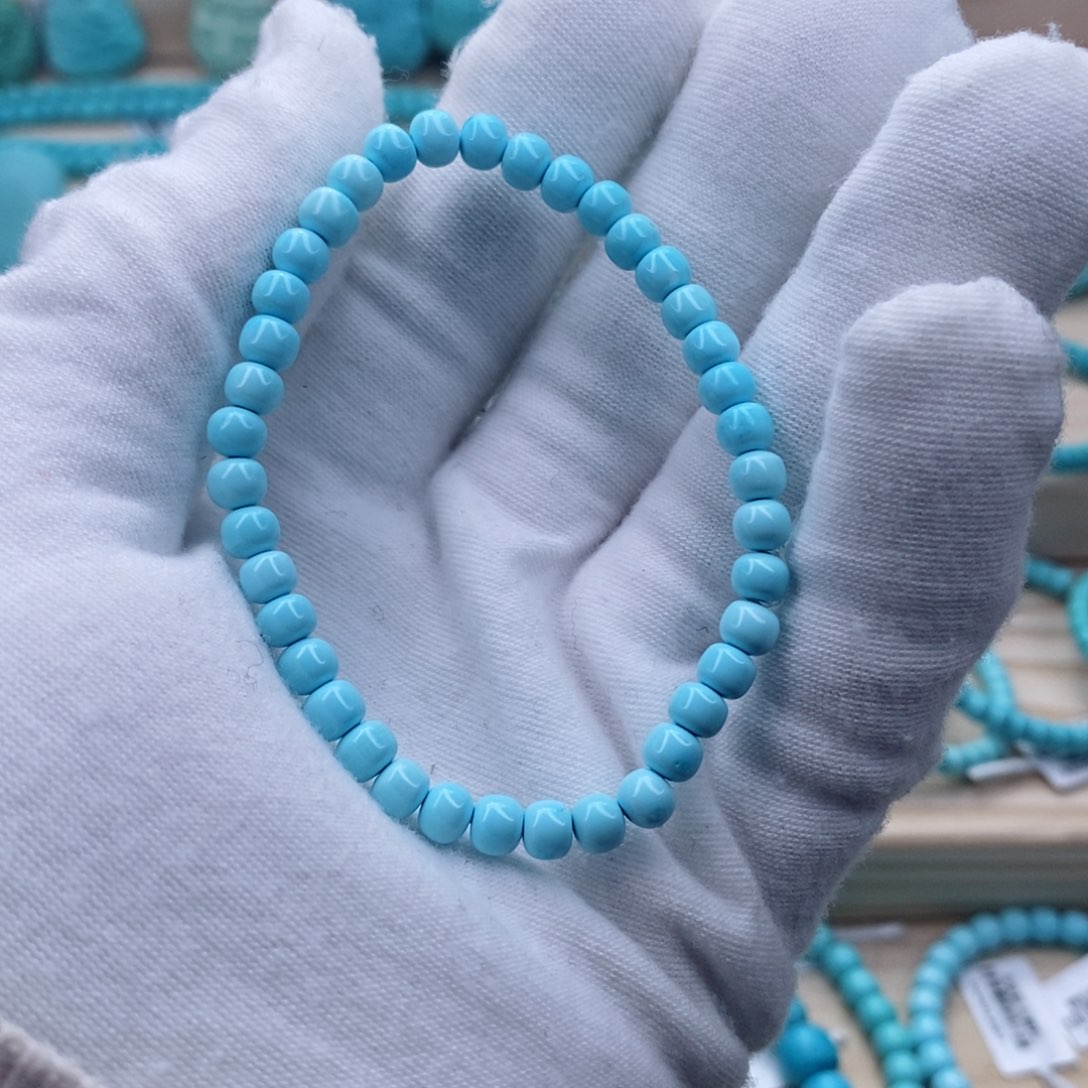 绿松石珠宝奇石未镶嵌一**卷