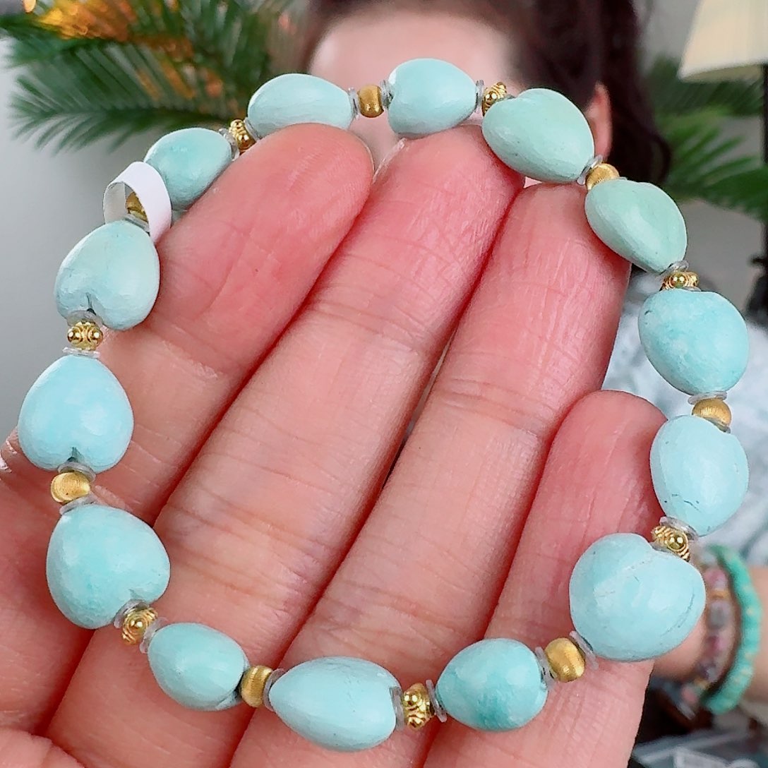 未镶嵌绿松石珠宝奇石