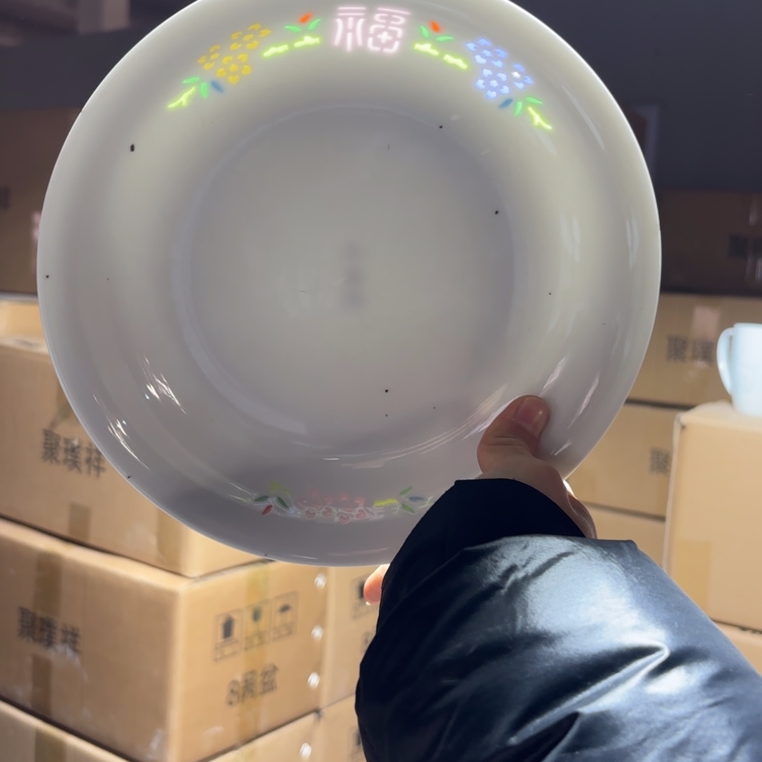 碗瓷景德镇陶瓷两只微瑕