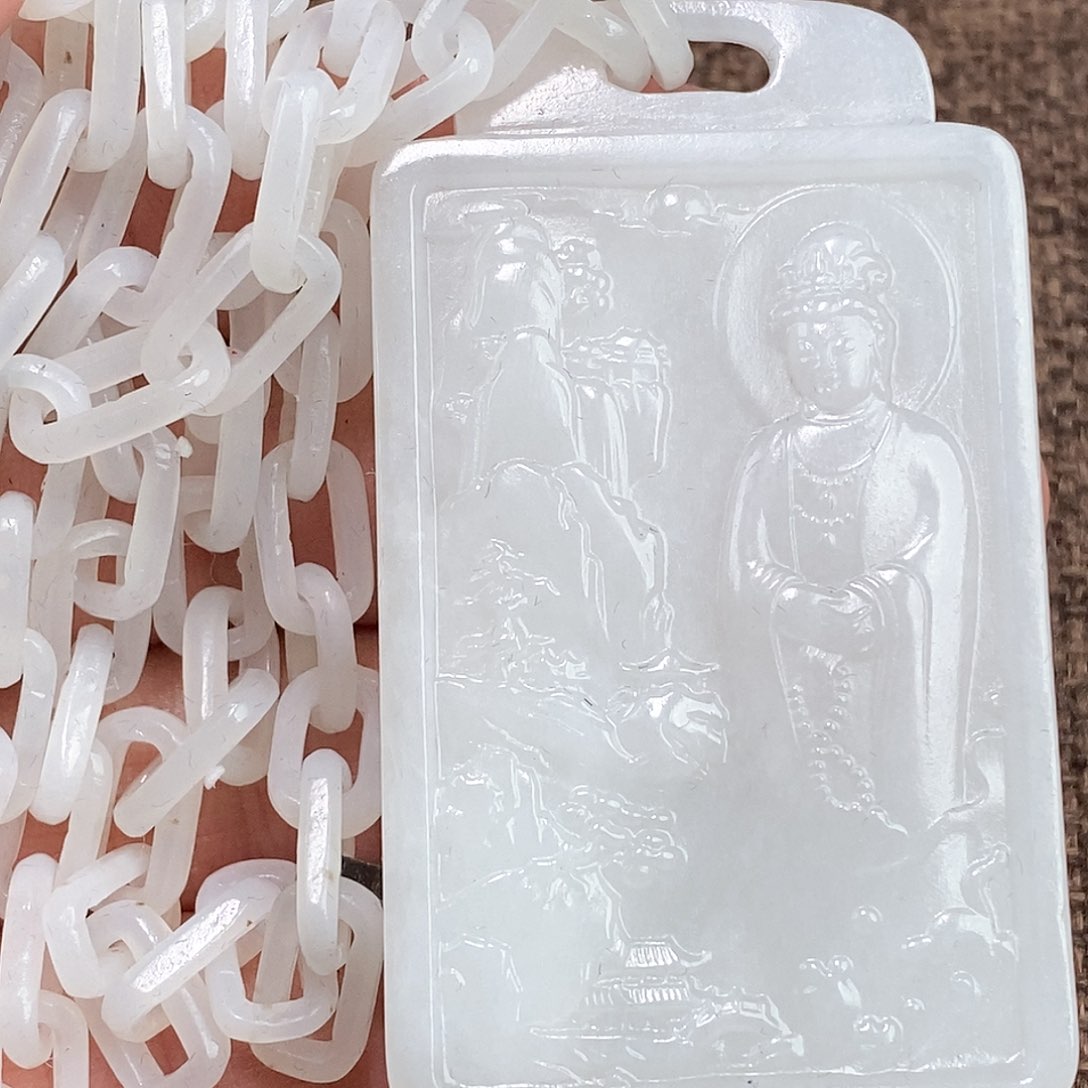 和田玉挂件未镶嵌