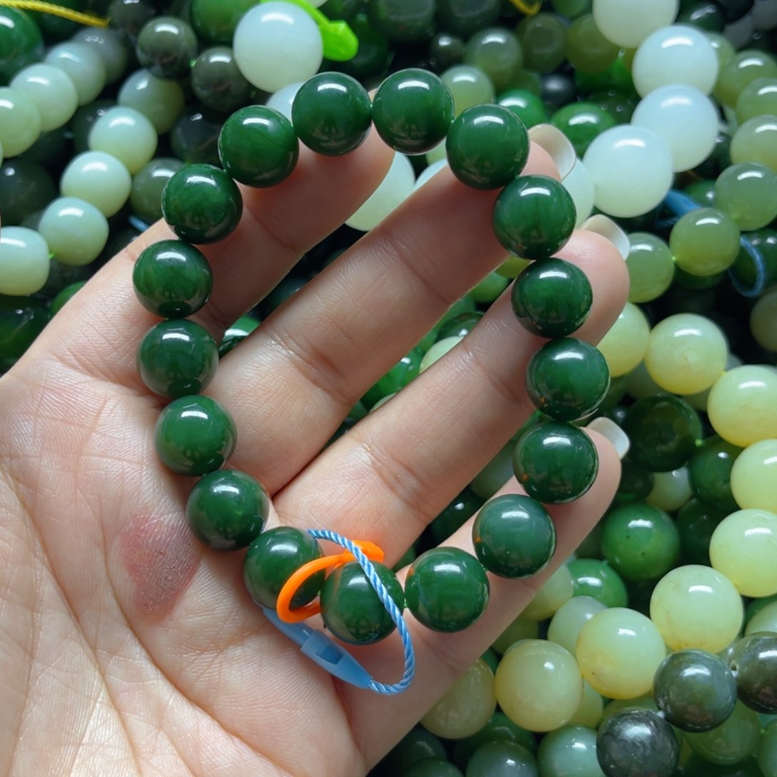 和田玉手链未镶嵌