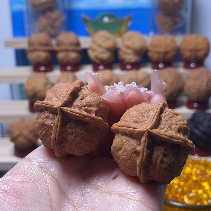 吊坠文玩核桃铁拳17