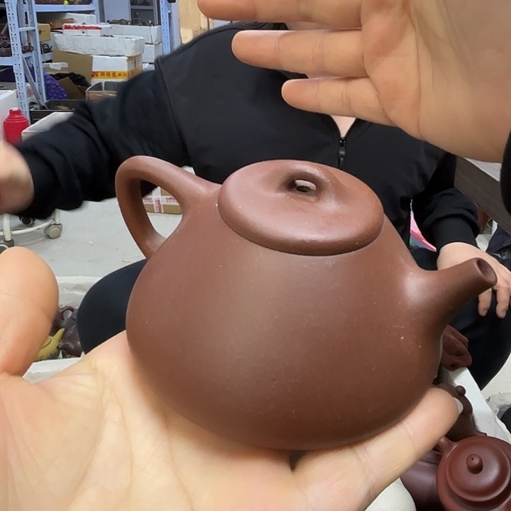 紫砂茶壶宜兴紫砂壶原矿紫砂壶瑕疵