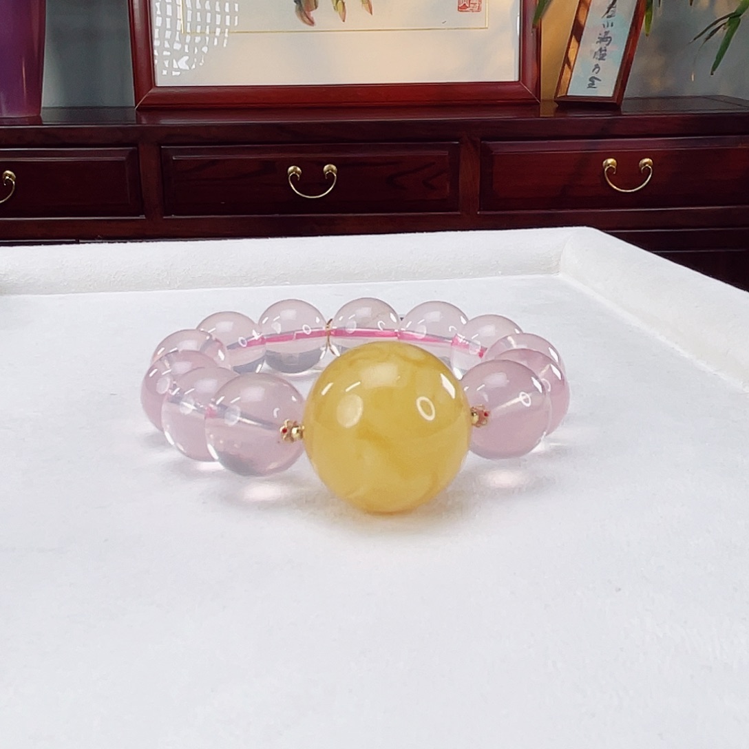 水晶手链未镶嵌水晶14.8
