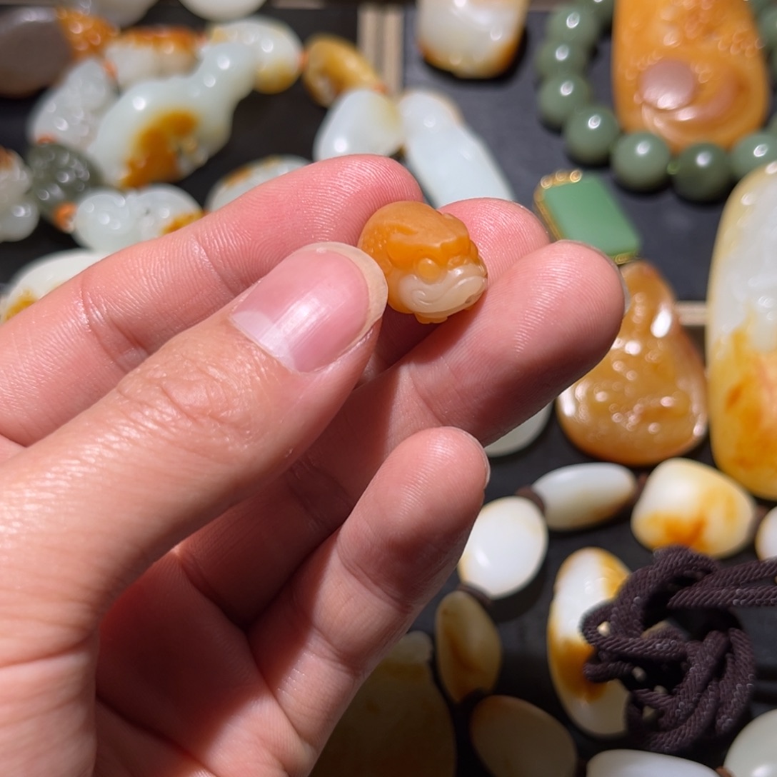 未镶嵌和田玉挂件平***由