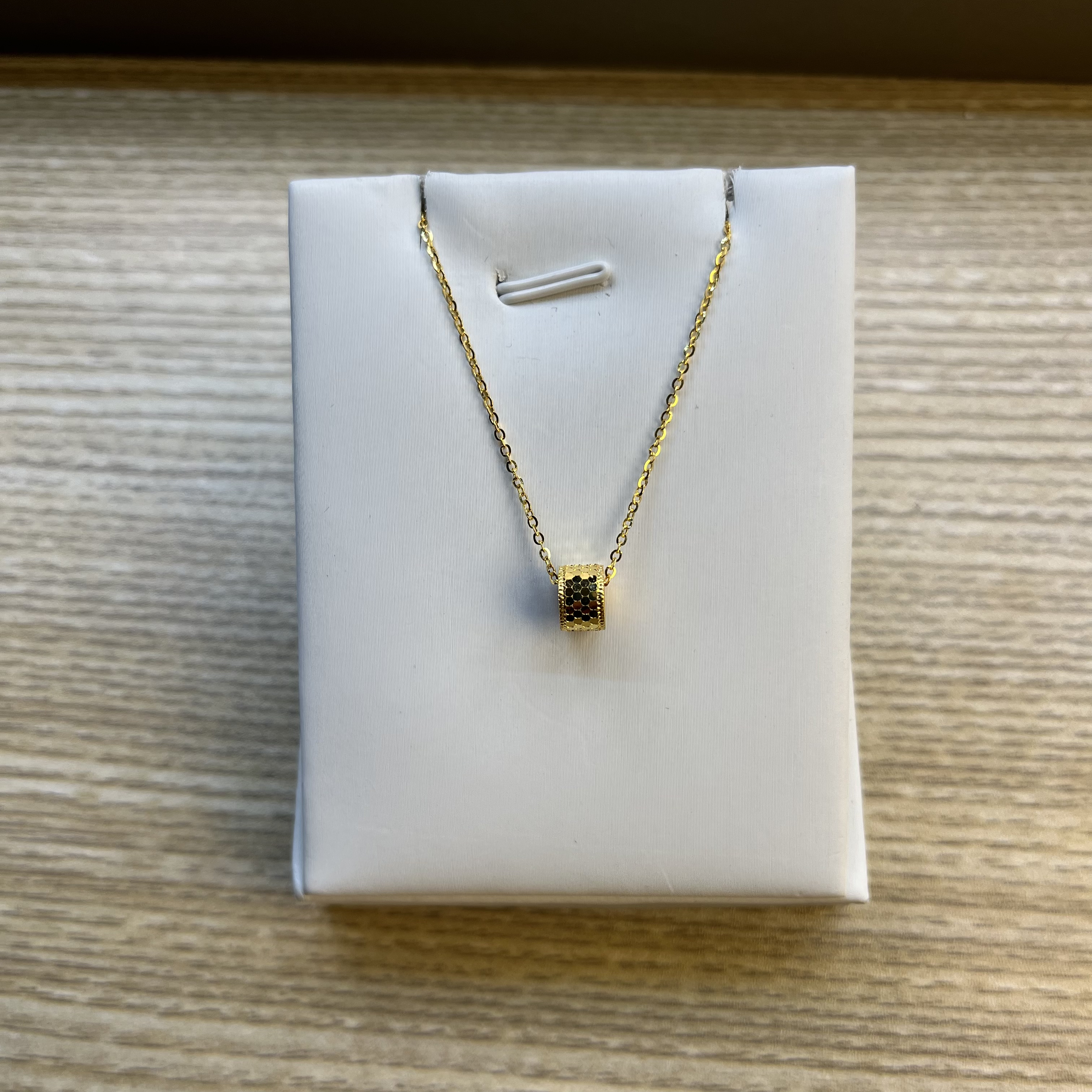 纯万福足金999黄金5g工艺鱼鳞小蛮腰气质优雅大方套链