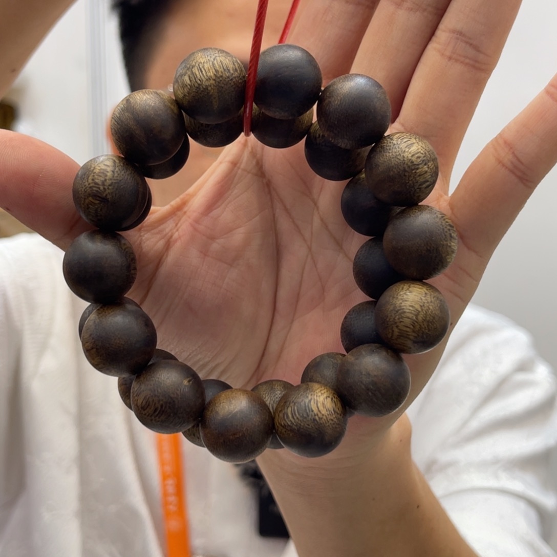 沉香手串海南沉香1.6尺寸24克