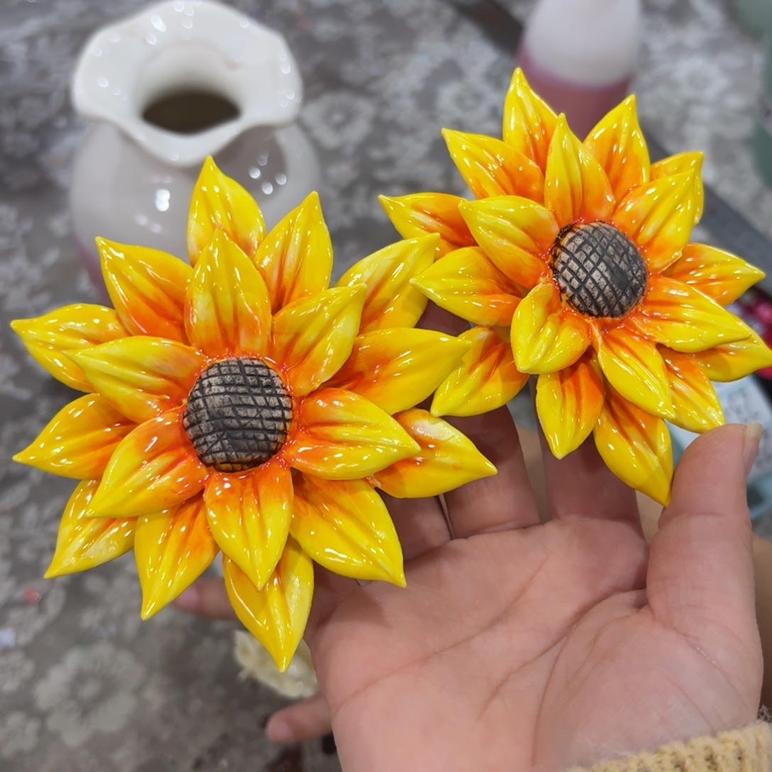 陶瓷花拍满20元发货，退款拉黑