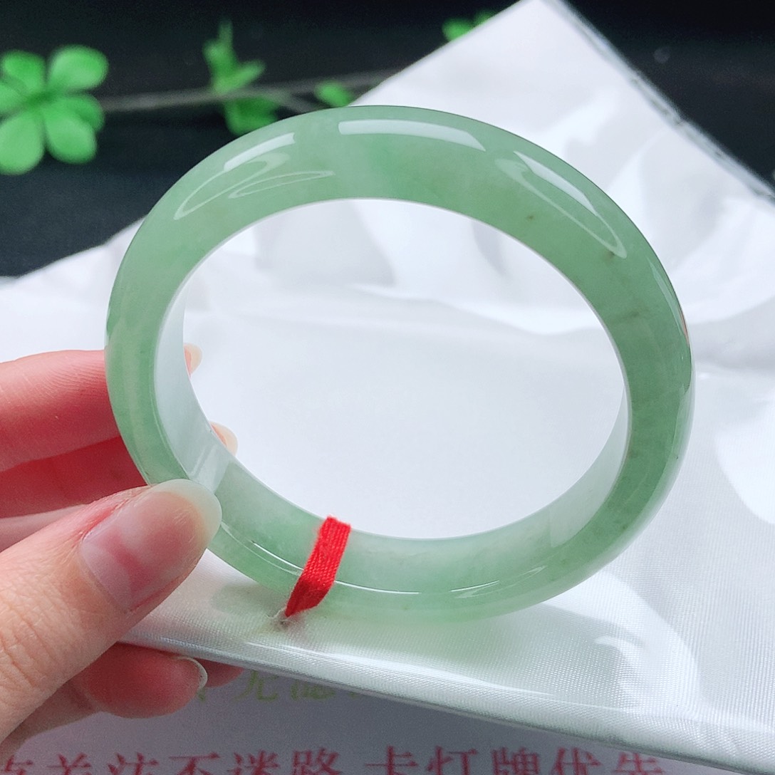 未镶嵌手镯翡翠53圈