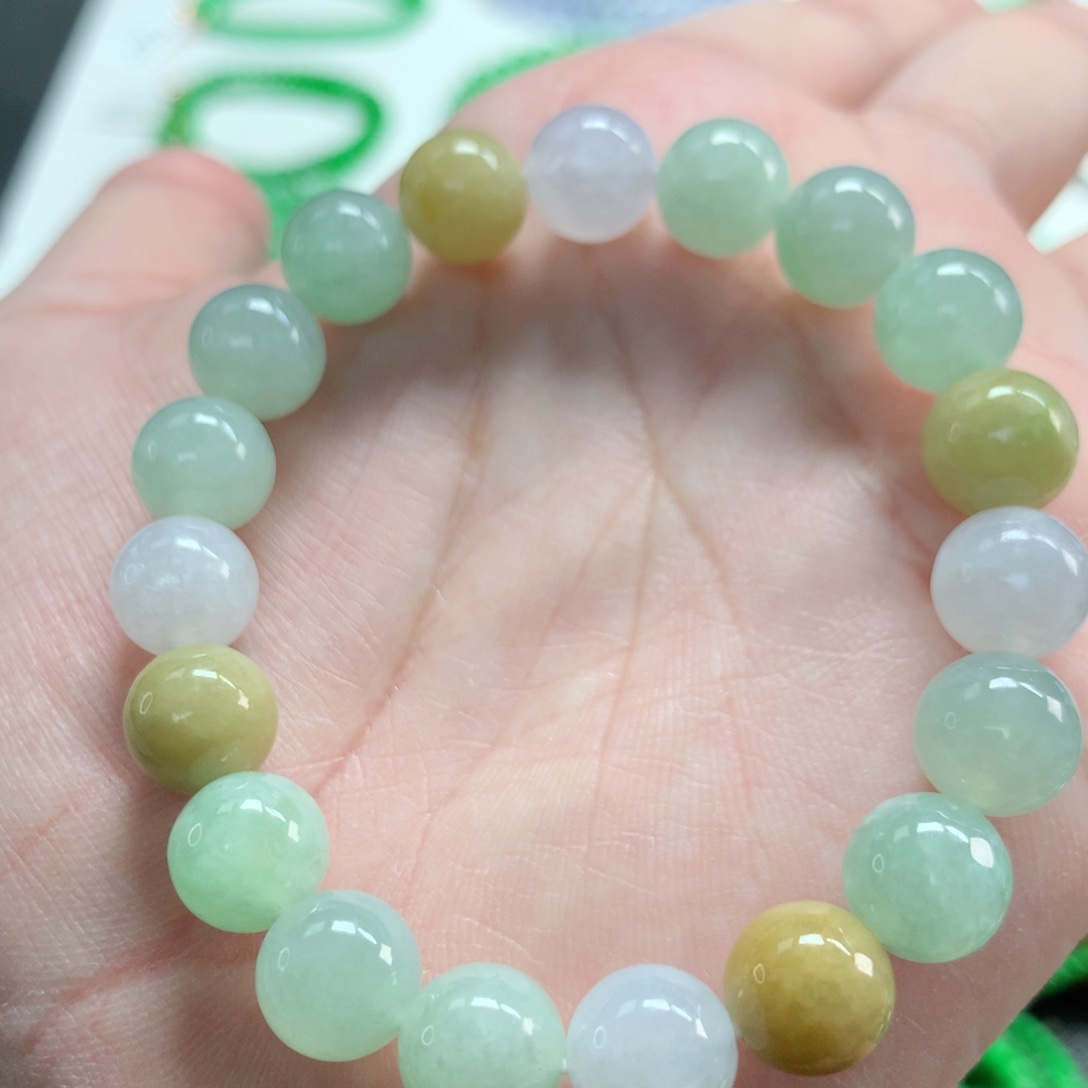 翡翠未镶嵌手链翡翠