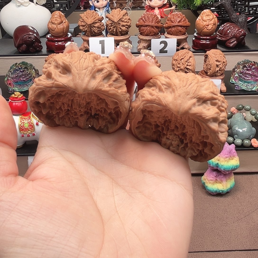 橄***郡核桃48聚宝盆蛇头