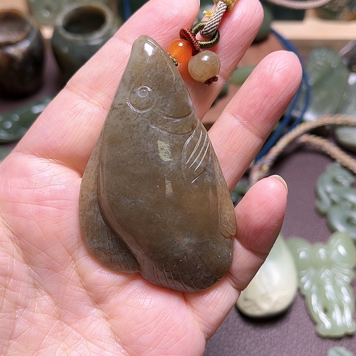 岫岩河磨玉（透闪石质玉）手绳未镶嵌