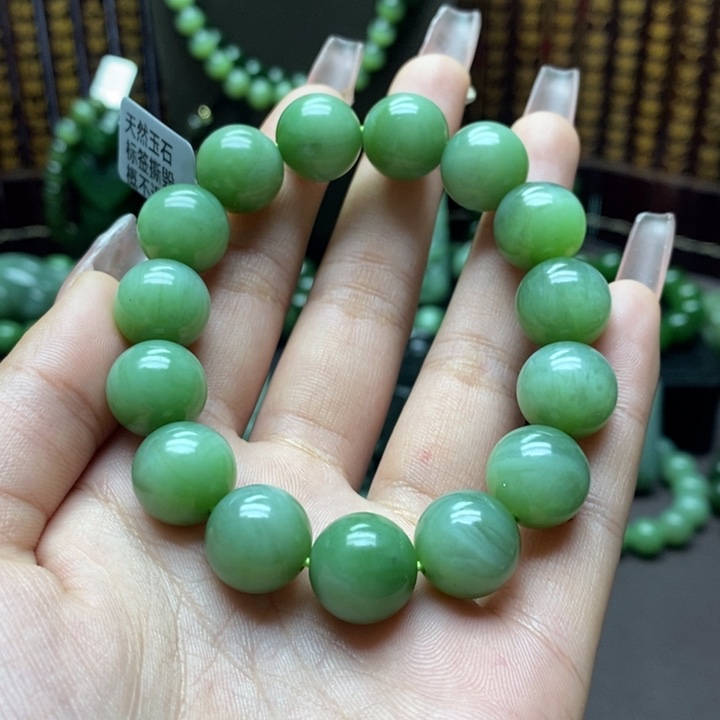 和田玉手串未镶嵌