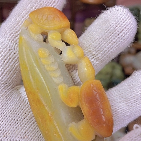 和田玉（白玉）挂件未镶嵌