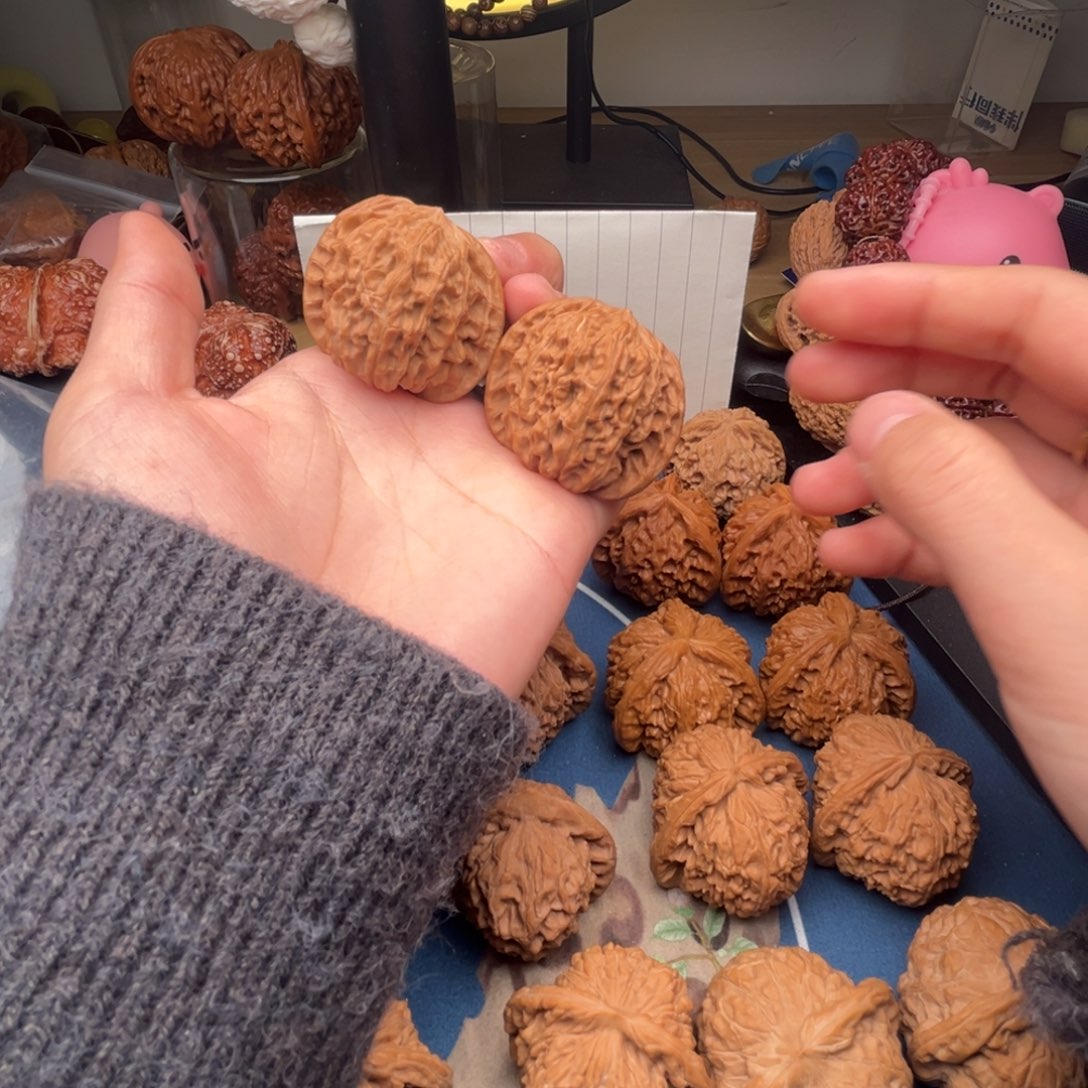 文玩核桃吊坠39磨盘