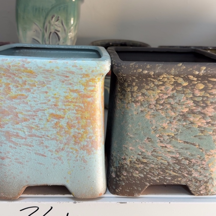 紫砂花盆口17高19，11111111