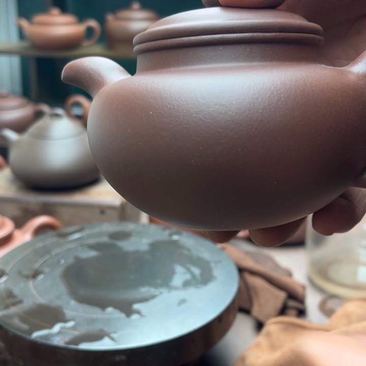 方***庄茶壶紫砂仿古壶原矿无添加容量320