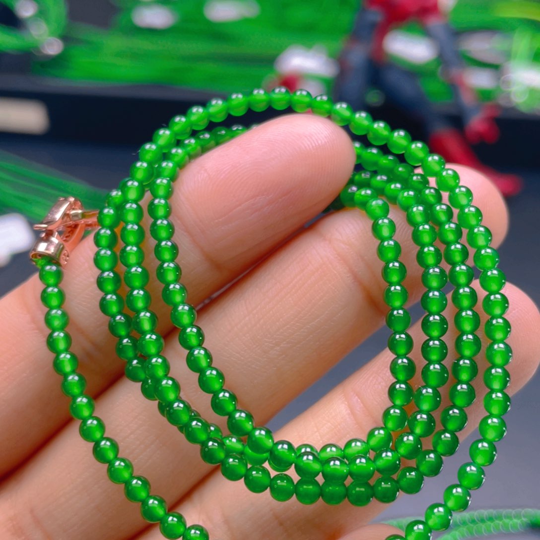 翡翠项链未镶嵌，1