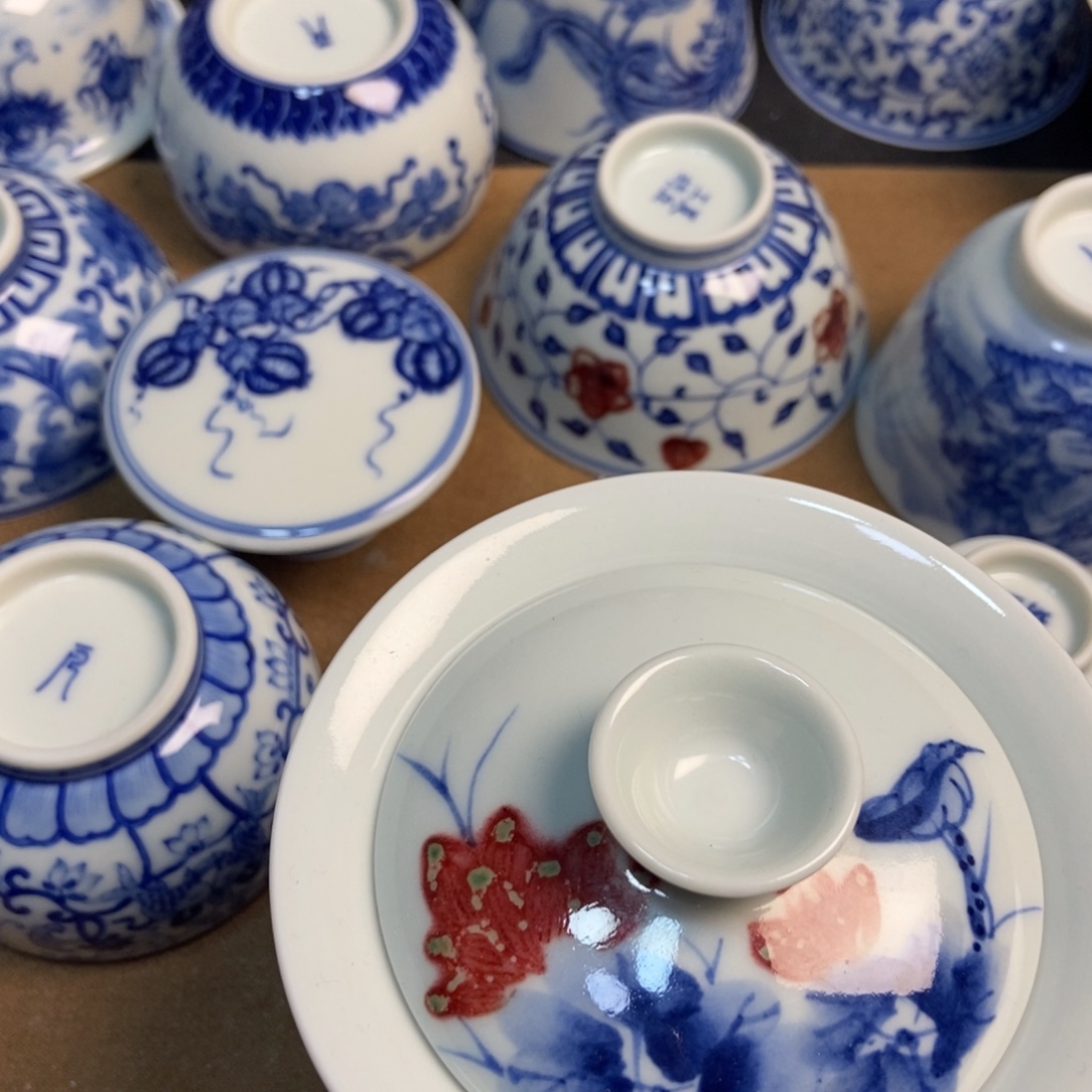 陶瓷微瑕两才釉里红