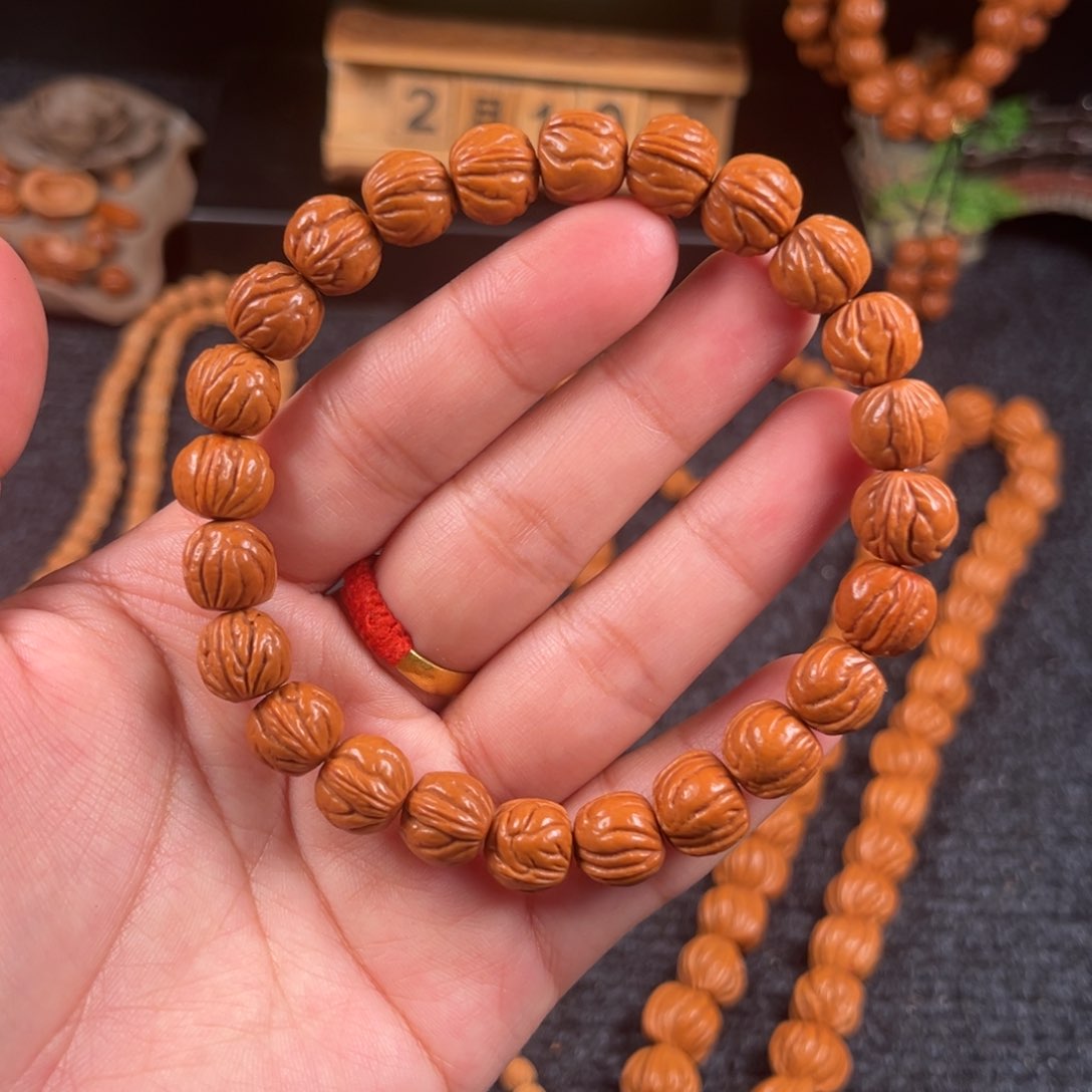 桃核手串F5链接手串