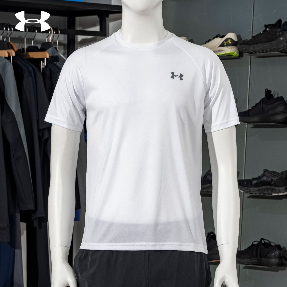 安德玛速干短袖t恤男子夏季新款健身训练衫透气轻盈干爽半袖上衣t