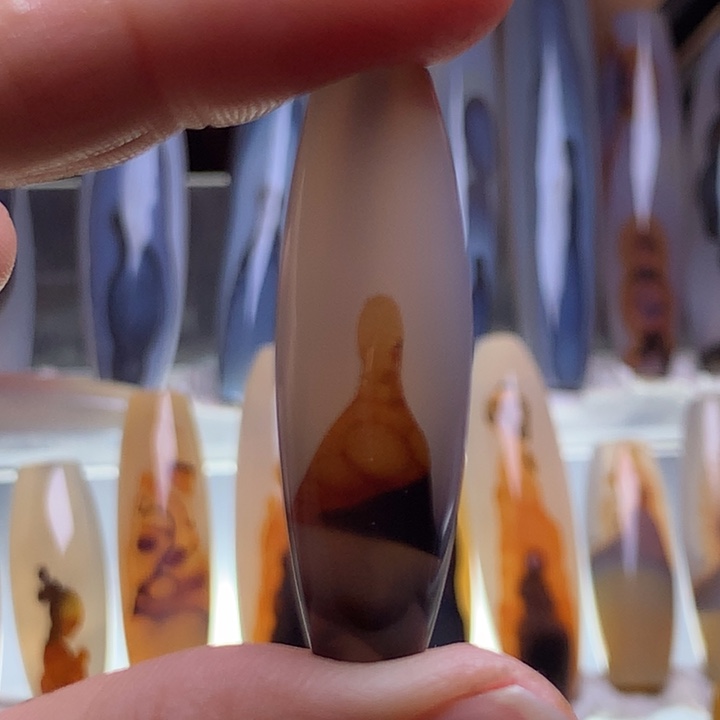 玛瑙/玉髓颈饰未镶嵌109