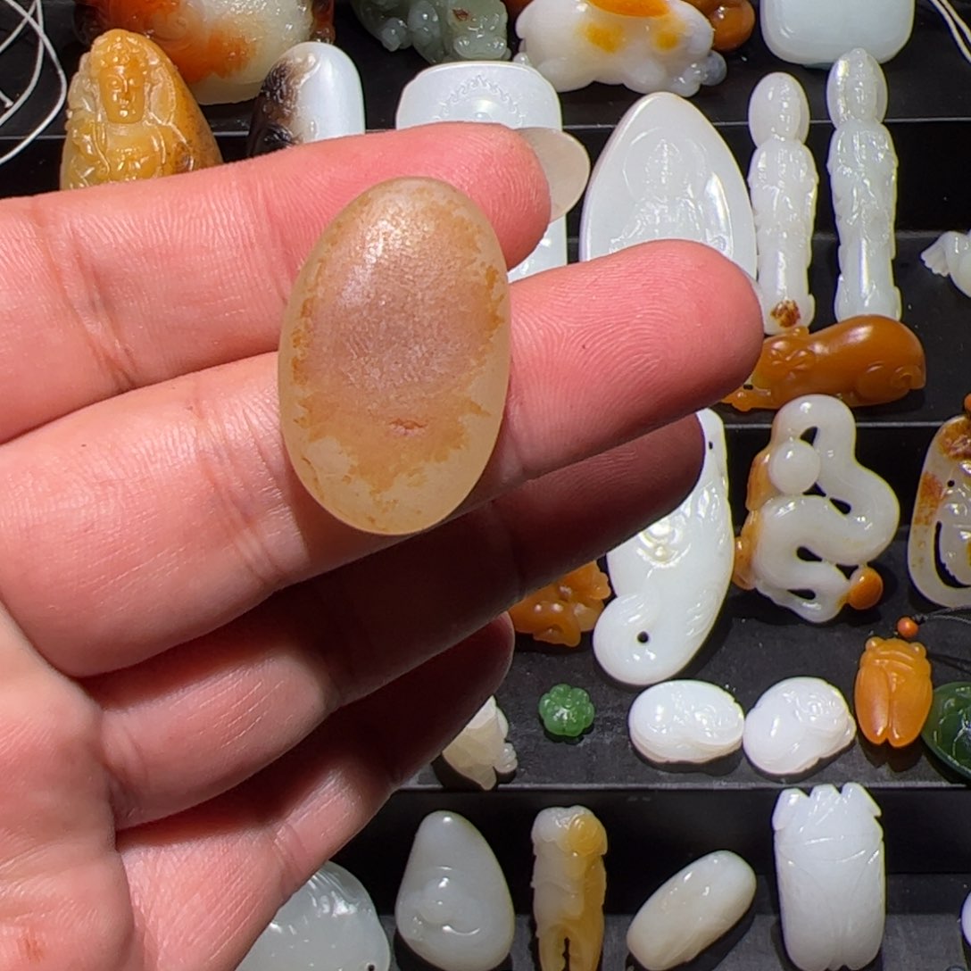 和田玉挂件未镶嵌相*