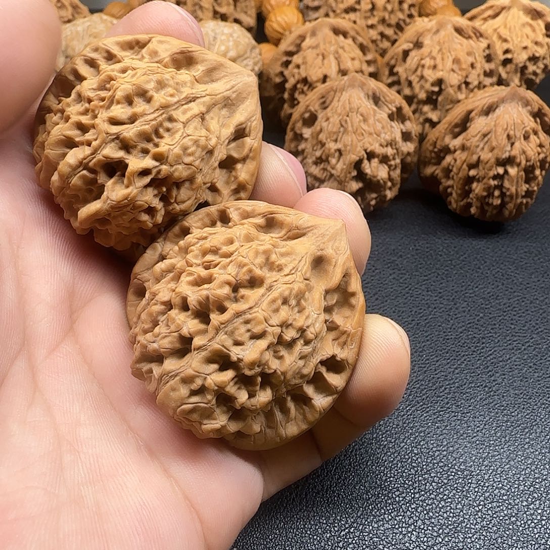 文玩核桃把件大官帽