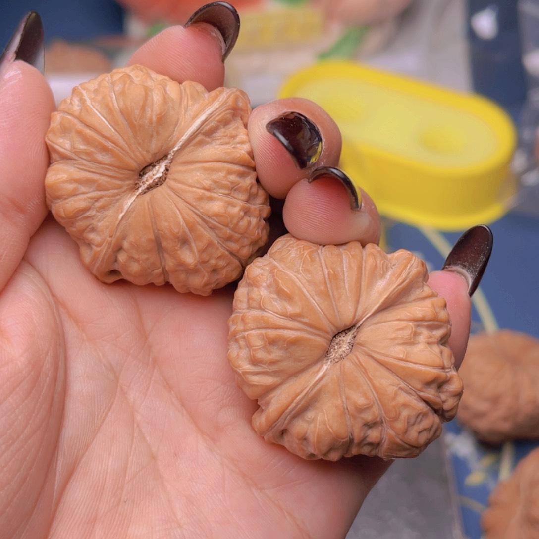 文玩核桃把件若*南瓜墩40