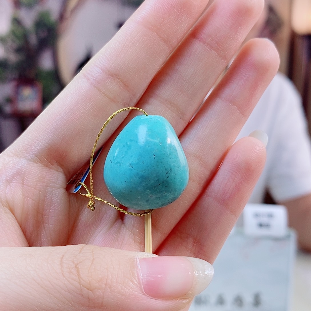 未镶嵌绿松石珠宝奇石