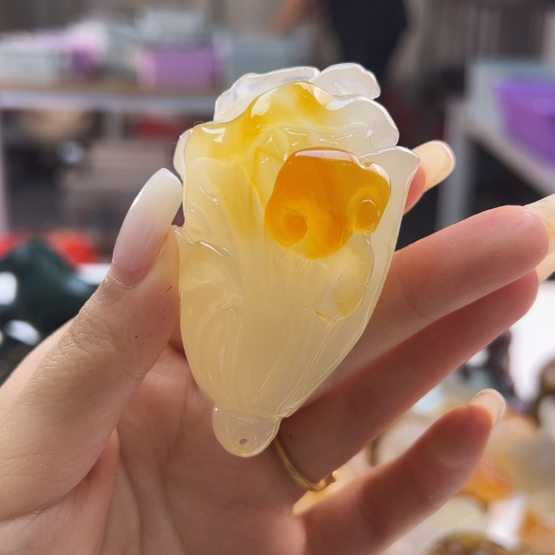 玛瑙/玉髓未镶嵌吊坠(不含链)