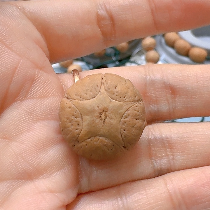 凤眼菩提吊坠三***猪20mm五星85@WF520030