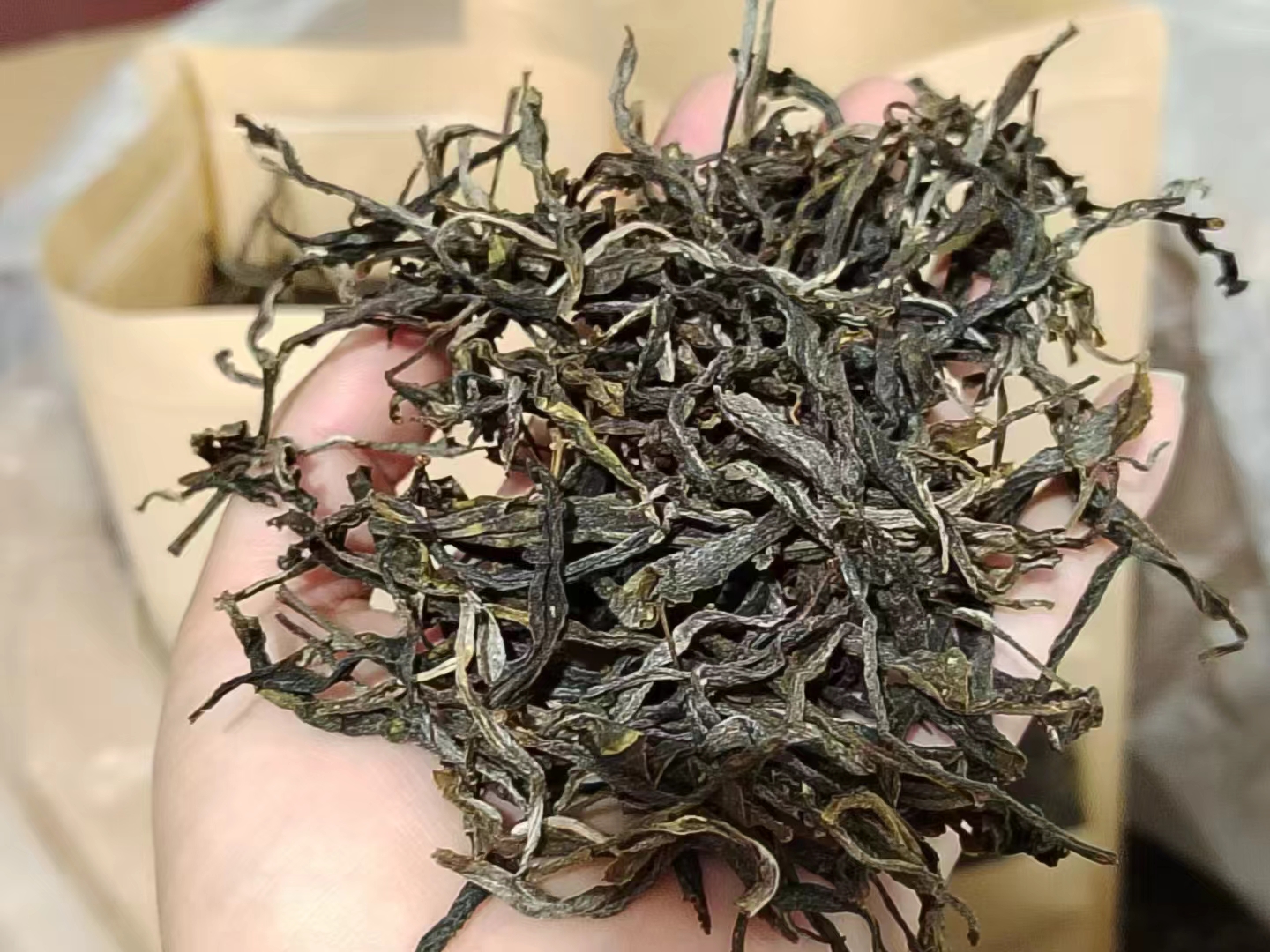 邦东 野竹林 云南大叶种晒青毛茶 500克