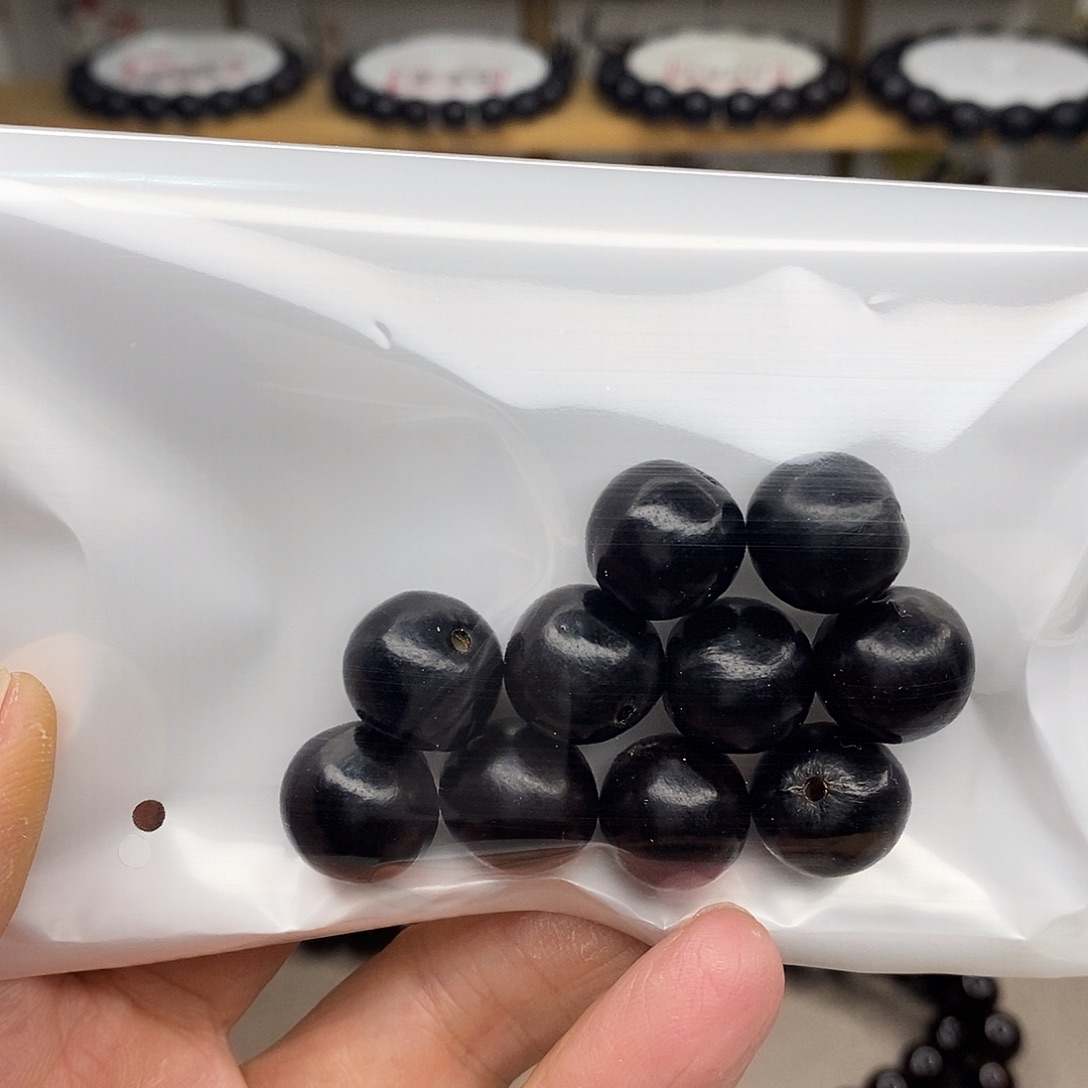 清***石草珠菩提吊坠无患子