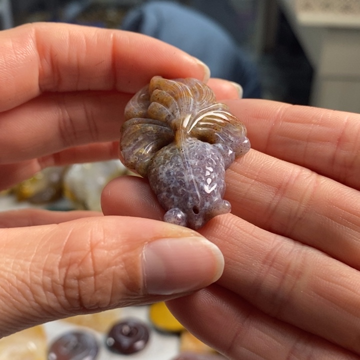 玛瑙/玉髓吊坠(不含链)未镶嵌