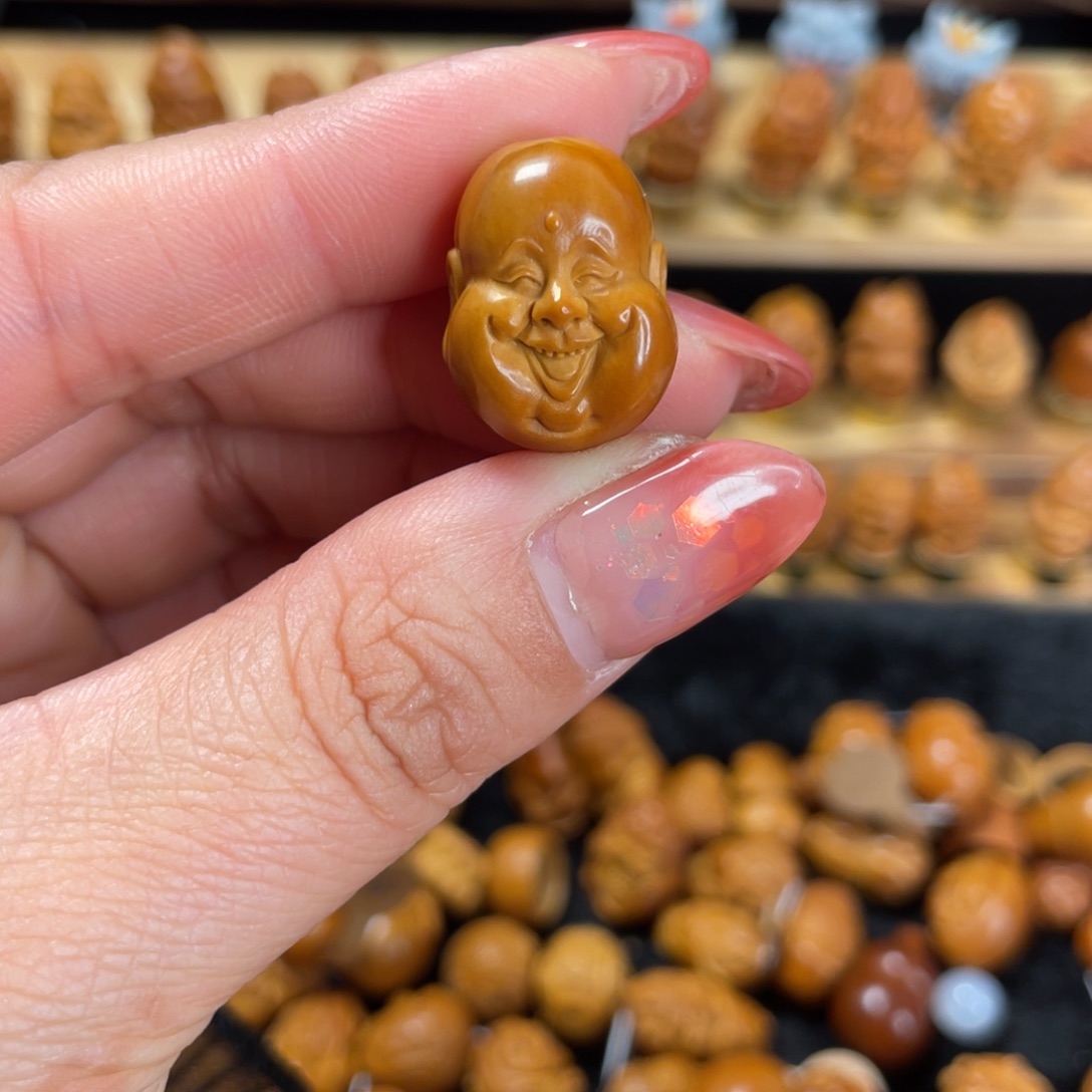 橄榄核手串/手链弥勒头