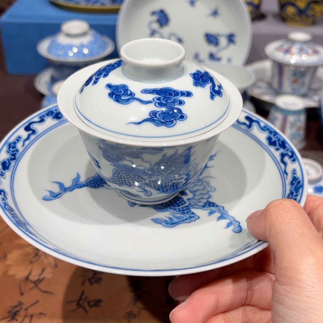 瓷片景德镇纯手工手绘