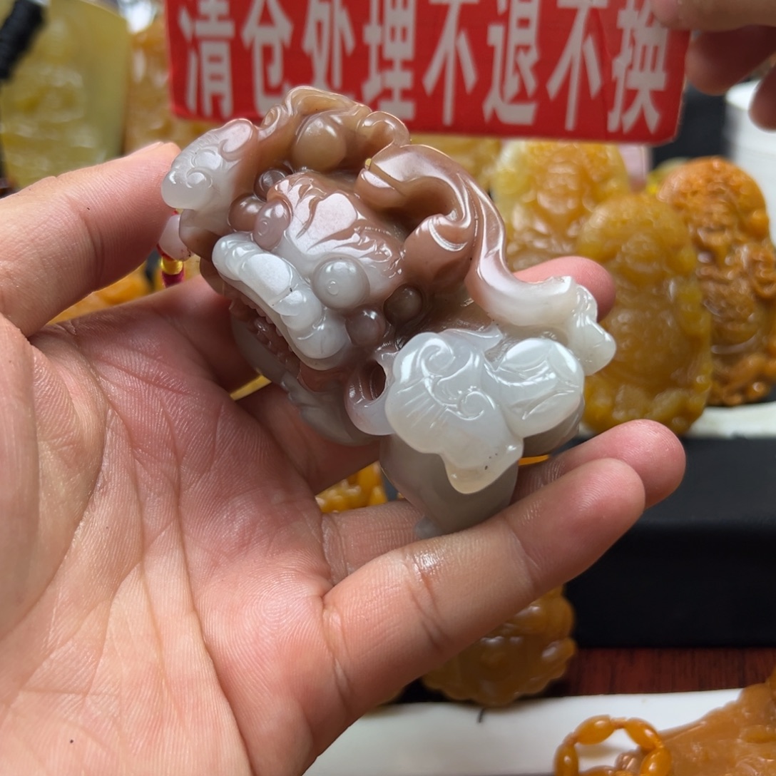 石英质玉（黄龙玉）未镶嵌hly