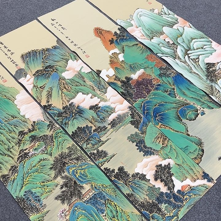 国画手绘国画作品欣赏