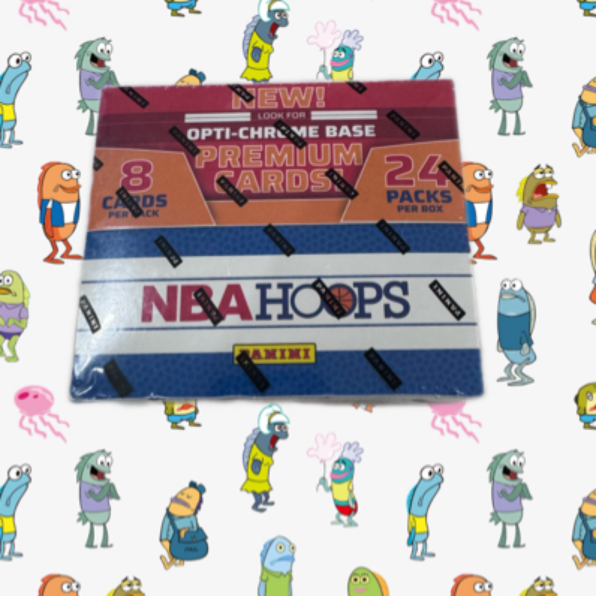 代搓 2024-25 Panini 球星卡 单包8张Hoops（默认发货）