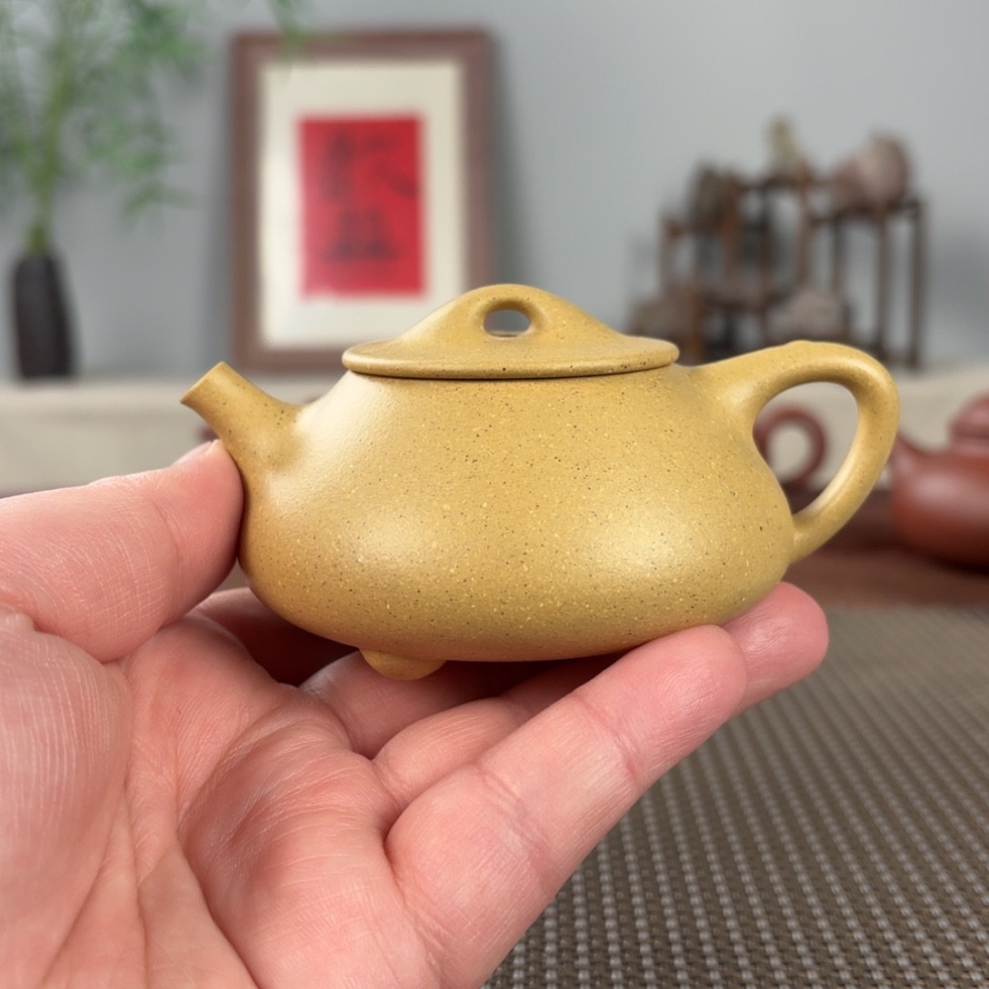 紫砂茶壶黄龙山原矿紫砂壶150