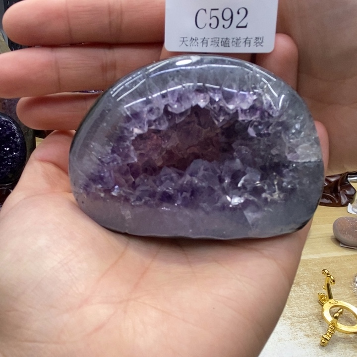 紫晶大型摆件（非配饰）未镶嵌
