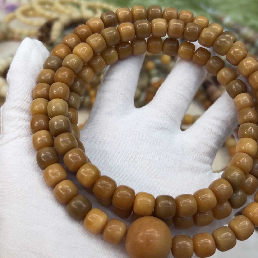 十***二菩提根/象牙果吊坠10树王➕麂皮手套➕三通一套025