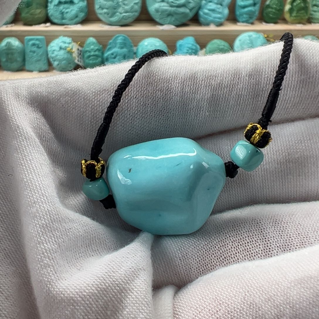 未镶嵌绿松石随形19mm