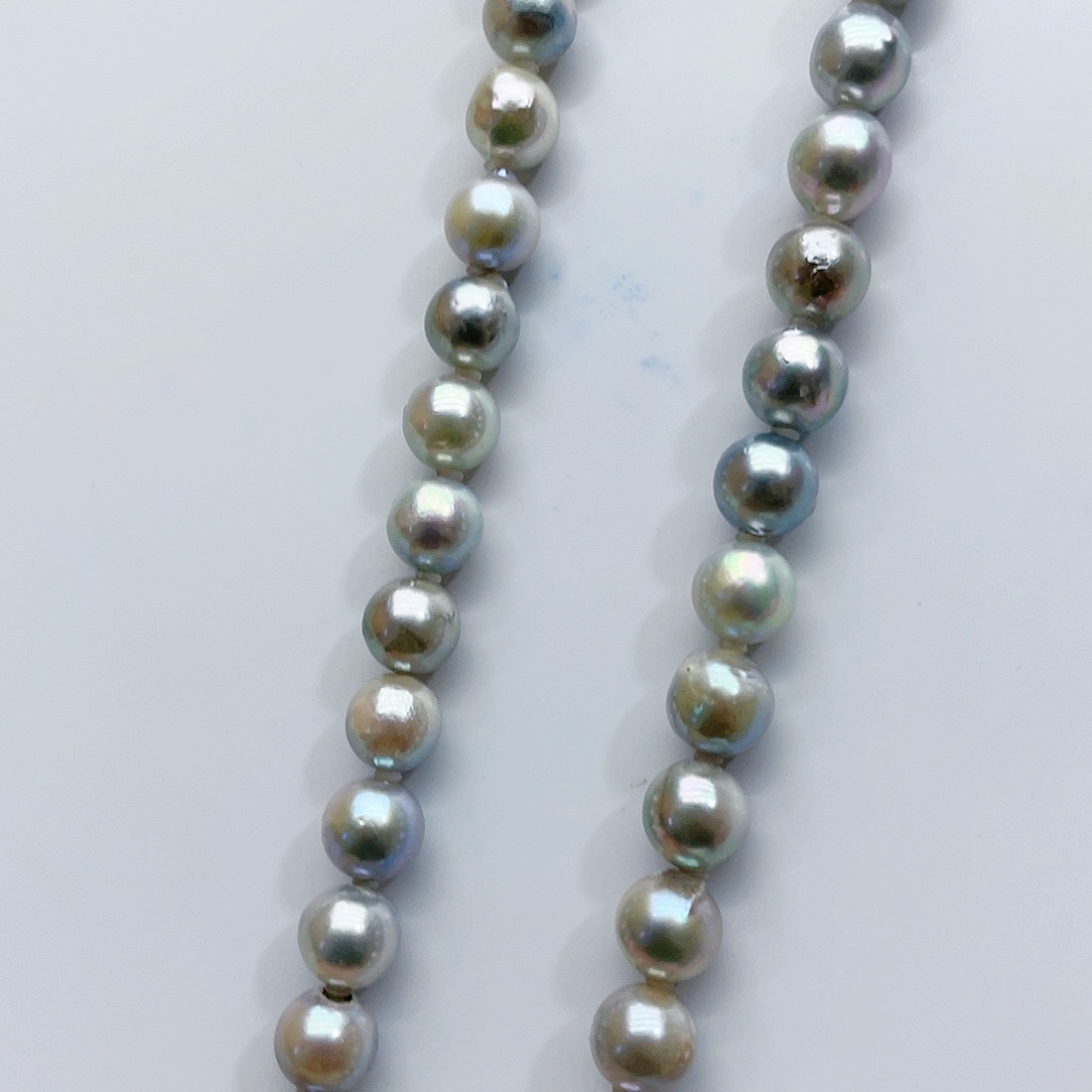 海水珍珠颈饰银S925镶嵌